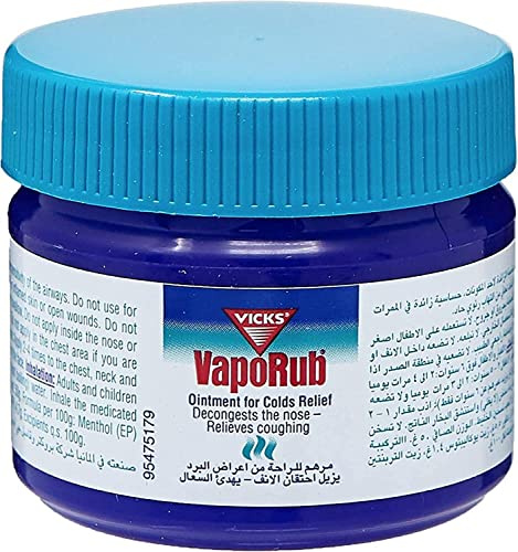 KRUM Vicks Vapo Rub - Ointment for Cold Relief - 50g (Imported)