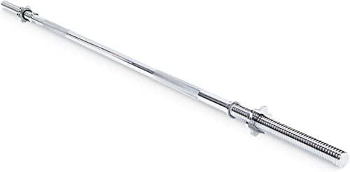 G5 HT SPORT Bilanciere Palestra Pesistica Cromato【150,180,215 cm con Chiusura a Vite Foro 25mm】Carico Max 136 kg | Impugnatura Antiscivolo | Sollevamento Pesi Fitness e Allenamento Muscolare (215 CM)