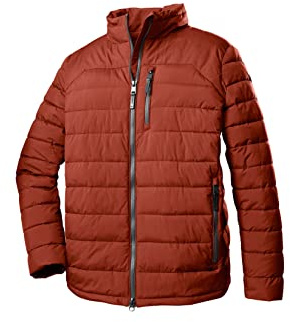 STOY Herrjacka i dunutseende/quiltad jacka STW 23 MN QLTD JCKT, höstlöv, 6XL, 38747-000