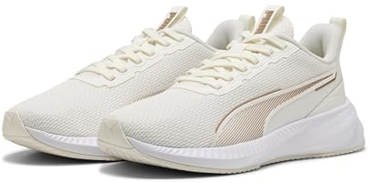 Puma Flyer Lite 3Road Chaussures de Course Unisexes, Or Puma Blanc Chaud, 42 EU