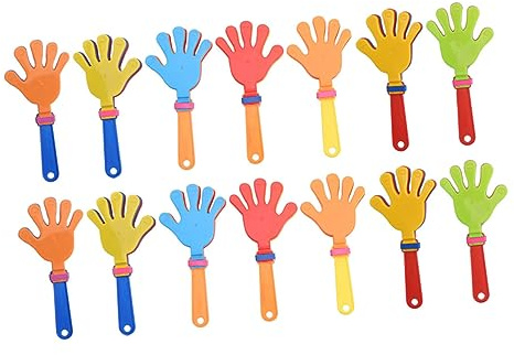 Garneck Mani che Battono Giocattolo in Plastica per Feste 20 Pezzi Accessori Party Prop per Ragazzo Ragazza