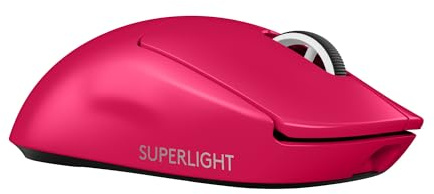 Logitech G PRO X SUPERLIGHT 2 SE wireless gaming mouse, 60 g pro-grade mouse with 5 programmable buttons, 44K DPI sensor, 888+ IPS, 1 kHz report rate, USB-C charging for PC/Mac - Pink