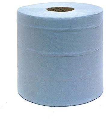 WHITEBOX WX43931CBL150S Centrefeed Roll, 2 Ply, 150 m, Blue (Pack of 6)
