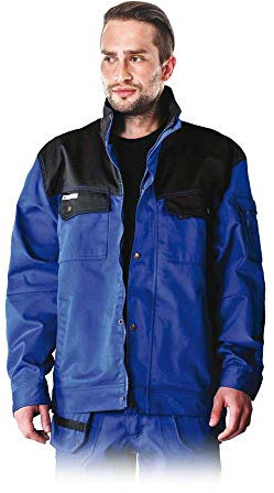LEBER & HOLLMAN - LH-Skyter_Xl Bluehard Schutzjacke, Blau-Schwarz, XL Größe