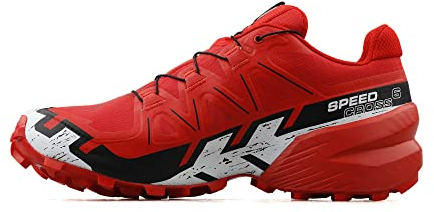 Salomon Pulsar Trail 416029, Mens Running Shoes, red, 43 1/3 EU