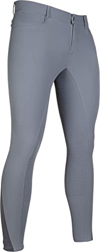 HKM Sportive C. F. S. Pantalones de Montar para Hombre Gris 54