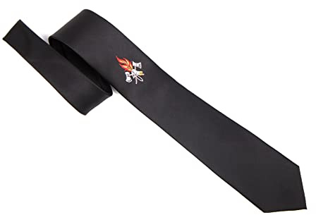 Zunftbedarfde Krawatte Feuerwehr schwarz