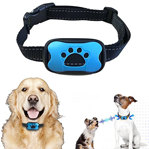 Buy-Simplicity® Collar de perro antiladridos sin golpes ni dolor, collar de ladridos para perros grandes, medianos y pequeños, dispositivo antirladridos recargable con vibración y sonido