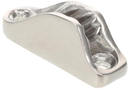 Toyvian Taquet de Corde en Acier Inoxydable Argenté pour Usage Yacht et Ancrage, Installation Facile, Durabilité Marine Garantissant Une Fixation Solide