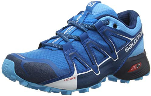 Salomon Speedcross Vario 2 Damen Trailrunning-Schuhe, Grip auf hartem und weichem Untergrund, Fußhalt, Schutz, Hawaiian Surf, 40 2/3