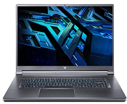 Acer Predator Triton 500 (PT516-51s-73YC) Gaming Laptop | 16 WQXGA 165Hz Display | Intel Core i7-11800H | 16 GB RAM | 1 TB SSD | NVIDIA GeForce RTX 3070 | Windows 10 | QWERTZ Tastatur | grau