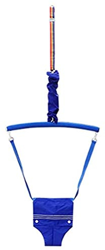 SUPYINI Baby Tür Schaukel Springen Übung Türhopser Türrahmen Jumper, Baby Trainingsgerät Mit Türklammer, Bounce Frühling Säuglingskleinkind 6-24 Monate,Blau