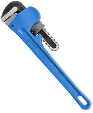 Högert Technik - Rohrzange Stillson-Rohrzange 350 mm, 14 - Wasserpumpenzange Rohrreparaturwerkzeuge - Rohrzange für den Profi und Heimwerker