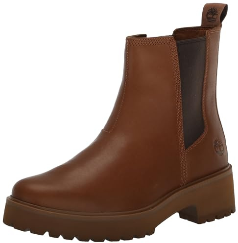 Timberland Carnaby Cool, Stivali Chelsea Donna, Saddle, 41 EU