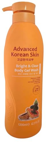 Advanced Korean Skin Bright & Clear Body Gel Wash 1200ml