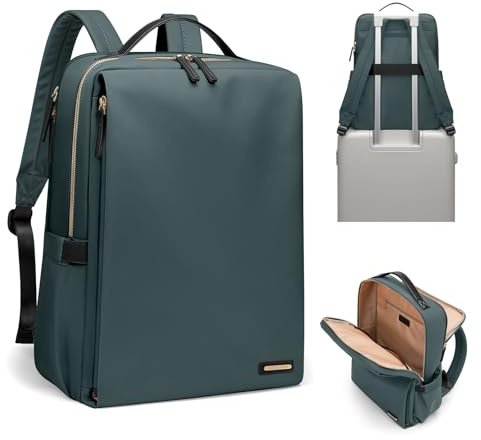 GOLF SUPAGS Mochila elegante para computadora portátil para mujeres, trabajo, universidad y viajes Mochila informal para computadoras portátiles de 15,6 pulgadas