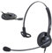 MKJ Wired Headphones with Microphone Noise Cancelling Corded RJ9 Telephone Headset for Office Phone Yea link T21P T46S Snom 870 GXP2160 Panasonic KX-HDV130 Sangoma s705 - Designed for Call Centers