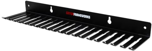 Gator Frameworks Wall Mountable Cable Hanger and Organizer with 19 Cable Slots, Ranges from 5-9mm Spaces (GFW-CABLEHANGER)
