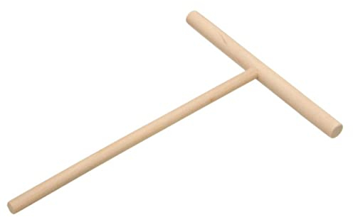 Anneome Wood Crepe Batter Spreader Wooden Kitchen Utensil for Even Dough Distribution Pancakes and Crepes Essential Baking Tool for Skillet and Griddle