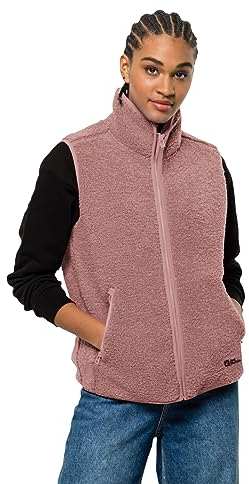 Jack Wolfskin Damen HIGH CURL Vest W Fleece-Weste, Afterglow, XS