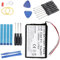 PONDWAY 1000mAh 3.7V KE37BE49D0DX3 Ersatzakku kompatibel mit Garmin Edge 800 / Edge 810 / Edge Touring Sat Navs Navigationssystem Wiederaufladbare Li-Ionen-Batterie mit Reparaturwerkzeug