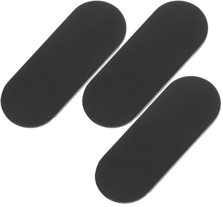 Homoyoyo 3piezas Cubierta Deslizante para Cámara Web Privacidad Negras Cubierta Protectora para Cámara de Portátil Uso para Trabajo y Hogar