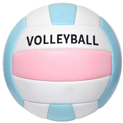 Beachvolleybollar, storlek 5, tonårsträning Förtjockad PU mjuk volleyboll, lämplig för sportträning, rekreation, daglig träning, skola, pool, park, inomhus och utomhus