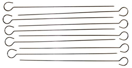 Osma Best Choice Edelstahl Fleischspieß 30cm (50 Stück)