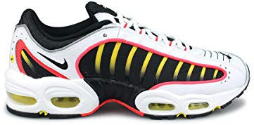 Nike Air Max Tailwind IV Herren Running Trainers AQ2567 Sneakers Schuhe (UK 6 US 7 EU 40, Black White Bright Crimson 109)