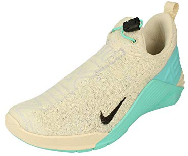 Nike Womens React Metcon Running Trainers BQ6046 Sneakers Shoes (UK 4.5 US 7 EU 38, Light Cream Black Green 203)
