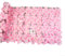 Sumsoctober 1pc Artificial Blossom Leaf Fence Screen, Screening Trellis Garden Flowers Privacy Hedge For Balcony Outdoor Garden Wall Mat Decoration(pink)