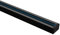 LEDKIA LIGHTING - Binario Monofase per Faretti LED | 2 Metri | Installazione Interna | Alluminio Resistente | Nero, Alluminio