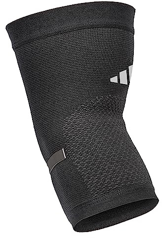 adidas Performance Climacool Elbow Support Sleeve - Elbow Support for Training, Competitions, and General Fitness - Ergonomic Design, Silicone Grip, Breathable Seamless Design - Black, Medium