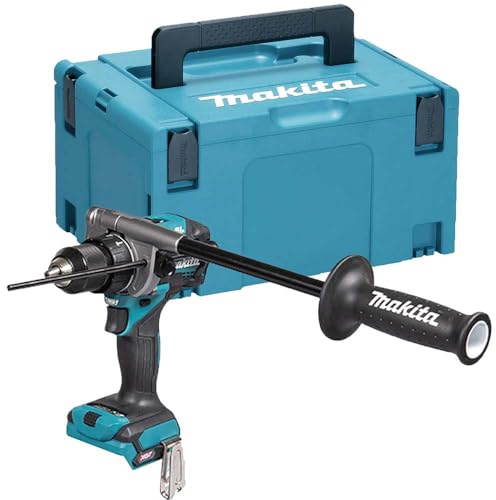 Makita HP001GZ01 40V Max Li-ion XGT Brushless Combi Drill Supplied in a Makpac Case - Batteries and Charger Not Included