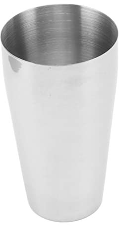 Bicchiere da Pinta, Bicchiere in Metallo Impilabile in Acciaio Inossidabile da 750 Ml per Bar per Bambini