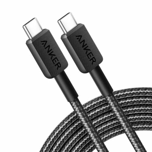 Anker Cable Trenzado de USB-C a USB-C 0.9m 60W Negro