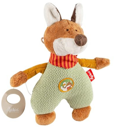 SIGIKID Spieluhr Fuchs Forest Fox mit Wunschmelodie personalisierbar Geschenk zur Geburt oder Taufe für Babys von Geburt an geeignet grün,Onesize,grün