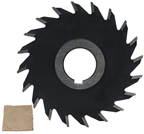 Involute Gear Cutters Disc Set, HSS Disk Shaped Milling cutting machine, 32mm Inner Bore, 125x10mm Size, Fine Punching for smoothness Cutting, Safe and