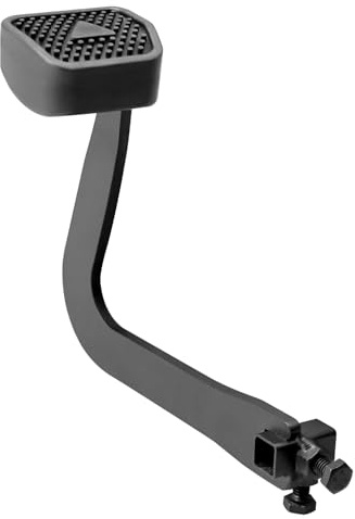 NTSUMI Pedal X inverso para tractor de césped John Deere 425 445 455 415 LX176 LX178 LX186 LX188 F510 GT242, pedal de acero con almohadilla de goma