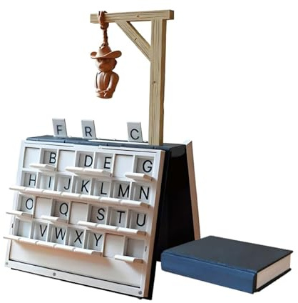 Juego De Mesa Adivinanzas Palabras, Libro del ahorcado Magnético, Juegos Diseño Libros para Adultos, Mujeres Y Hombres, Casa, De Vacaciones, Reuniones De Amigos