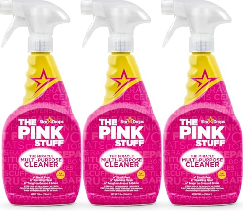 The Pink Stuff Miracle Multi-Purpose Cleaner Triple Pack