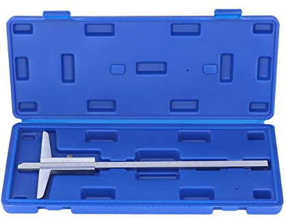 Tiefenmessschieber , Tiefenmesser Genauer Kohlenstoffstahl , poliert für die maschinelle Bearbeitung(0 200 mm)