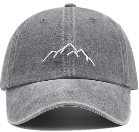 LANLYLGQ Baseballkeps snapback basebollkeps unisex män kvinnor vintage broderi UV skydd dockare keps solhatt
