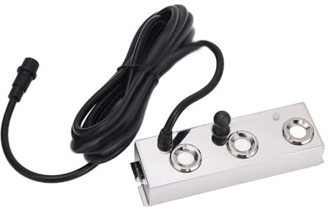 Ultrasonic Mist Maker Fogger, 3 Head 4500ml/H Water proof Ultrasonic Fogger Humidifier, Ultrasonic Mister for Pond, Rockery, Halloween, Garden Landscape,Vegetable Preservation