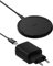 Belkin Cargador Inalámbrico de 15 W, Estación de Carga para iPhone 16, iPhone 15/14/13 Series, AirPods, Samsung Galaxy S25, Galaxy S24, Pixel - Fuente de alimentación y Cable incluidos - Negro