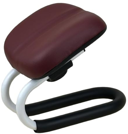 Baoblaze Sedia per Meditazione E Preghiera, Sgabello per Inginocchiarsi, Altezza Regolabile, Rosso Intenso