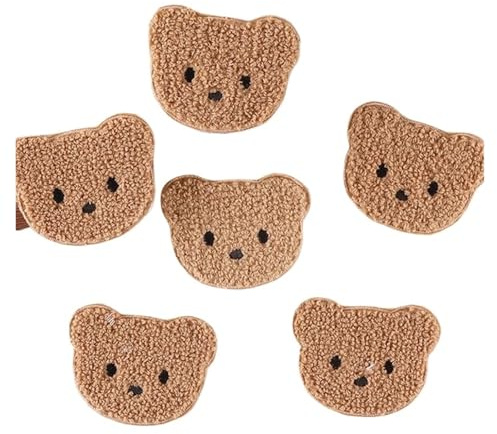 10 Stücke Bär Patch Nähen Stickerei Applikation Abzeichen DIY for Kleidung Reparatur Für Jacken Jeans Kleidung