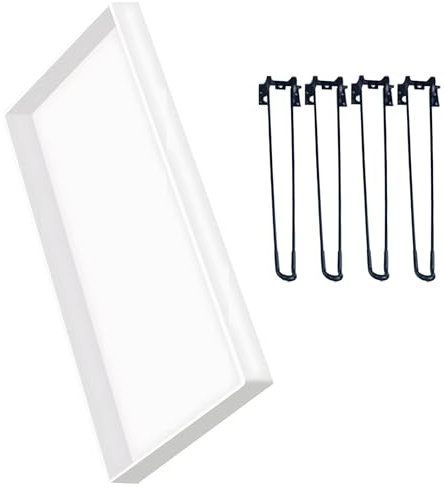 jojnsha Stampo in Silicone Multiuso per Progetti in Resina Epossidica Set per La Creazione Tavoli con 4 Gambe in Metallo Silicone Riutilizzabile