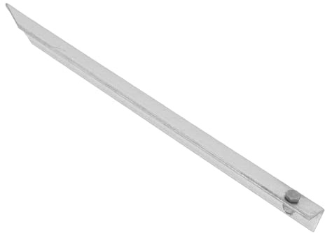 NUOBESTY Varilla de Puesta a Tierra Galvanizada de Acero de 50 Cm, Varilla Electrodo para Conexión Eléctrica Segura en Exteriores, Kit para Cajas Eléctricas y Cercas, Resistente Corrosión