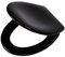 Tiger WC-Sitz Ventura, Duroplast, Schwarz